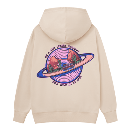 On A Dark Desert Highway Hoodie
