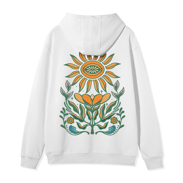 freeleaf-sunflower-back-printed-unisex-nature-inspired-fleece-full-zip-hoodie