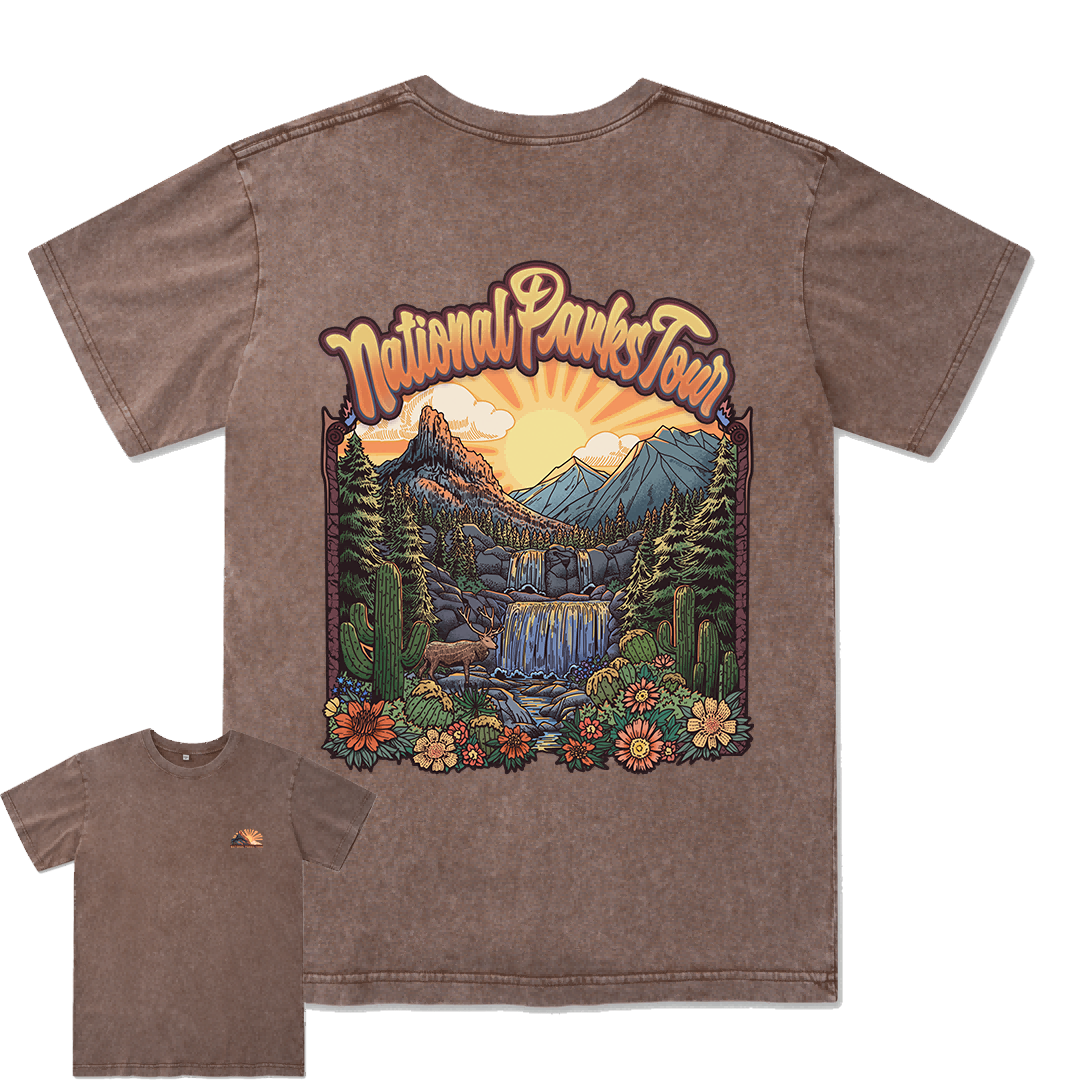 National Parks Tour Washed Tee