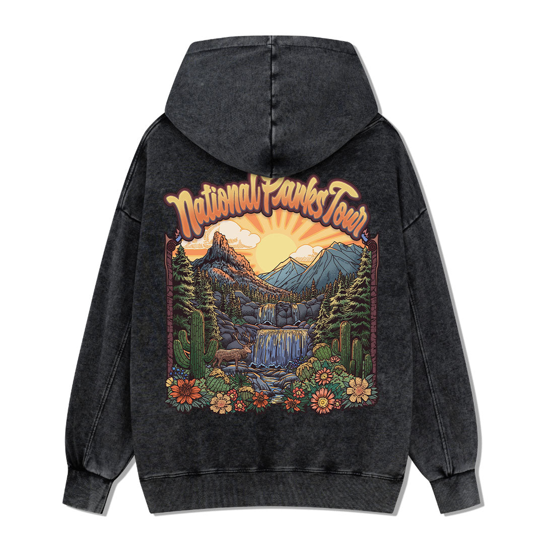 National Parks Tour Washed Hoodie
