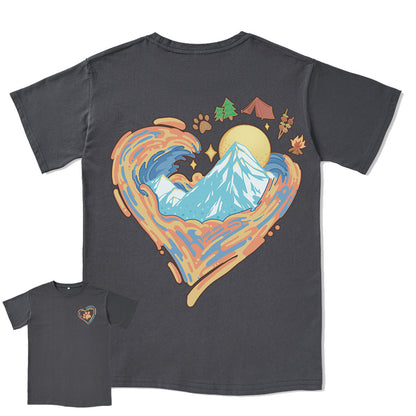 Freeleaf Heart of Wilderness Camping Tee