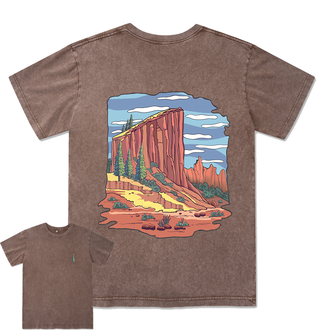 Zion National Park Washed Tee Washed Tee