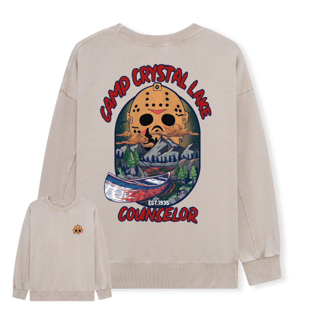 Camp Crystal Lake Washed Sweatshirt