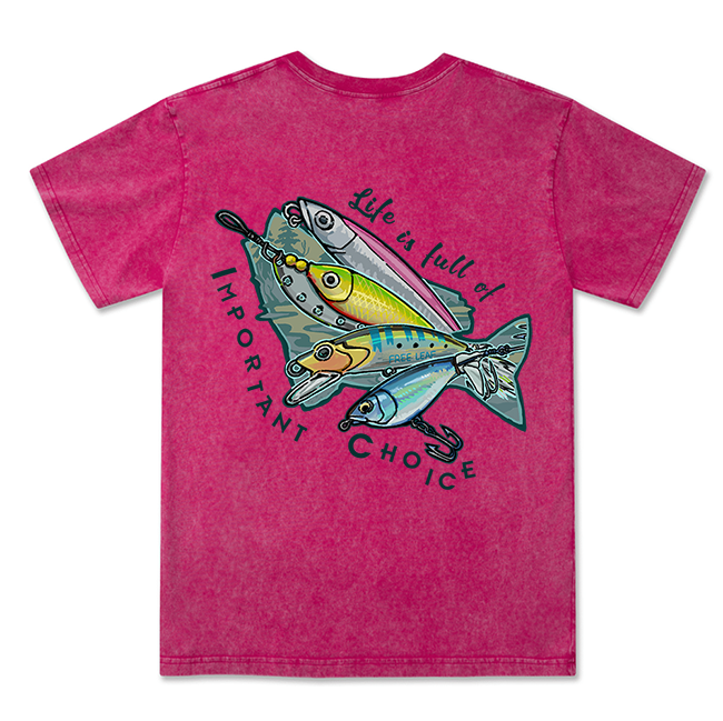 FreeleafLife Is Full Of Important Choices Unisex Washed Tee