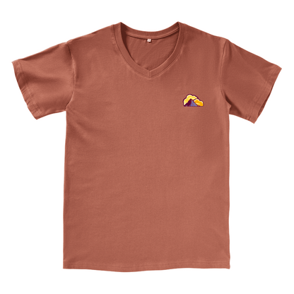 Mountain Mole V-neck Tee