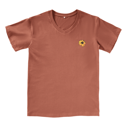 Golden Beach V-neck Tee