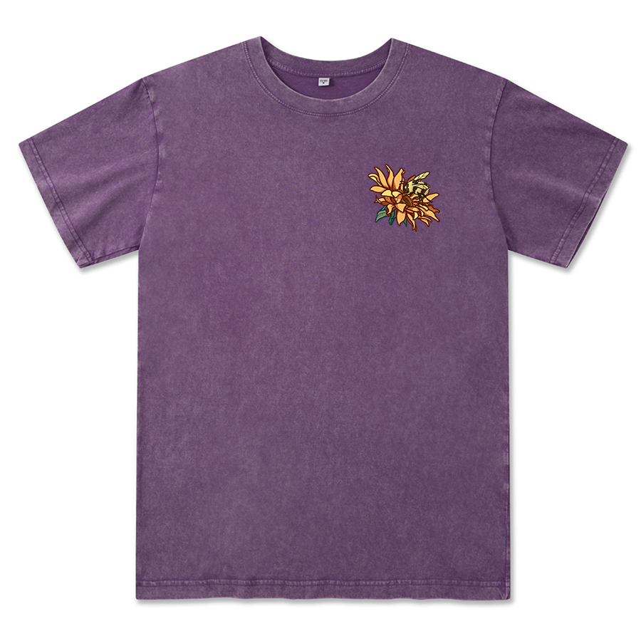 Freeleaf Sunshine Makes Me Happy Washed Tee