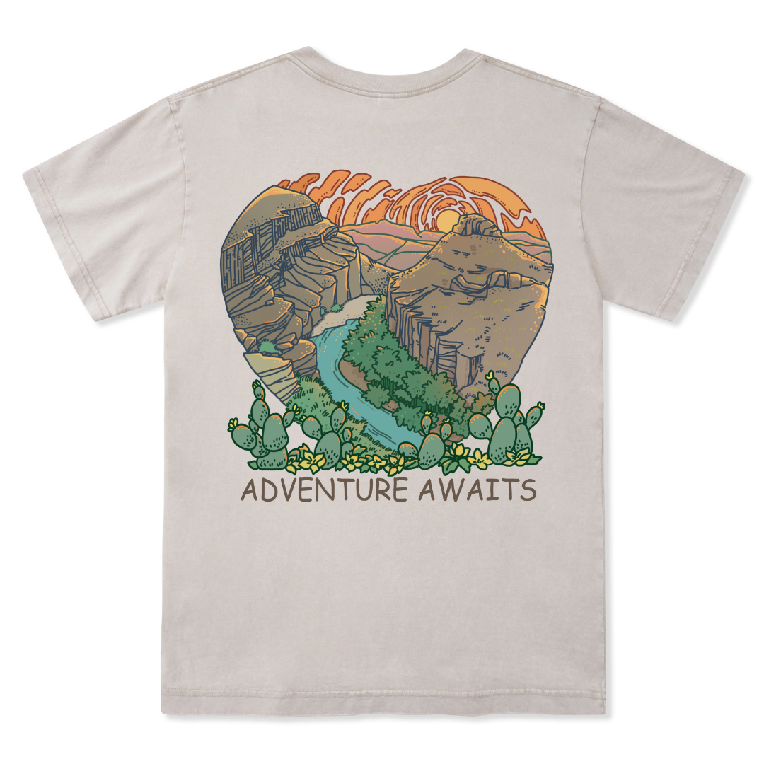 Big Bend National Park Washed Tee