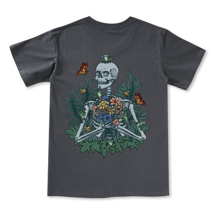 Freeleaf Rebirth in Bloom Unisex Nature Inspired V-neck Tee
