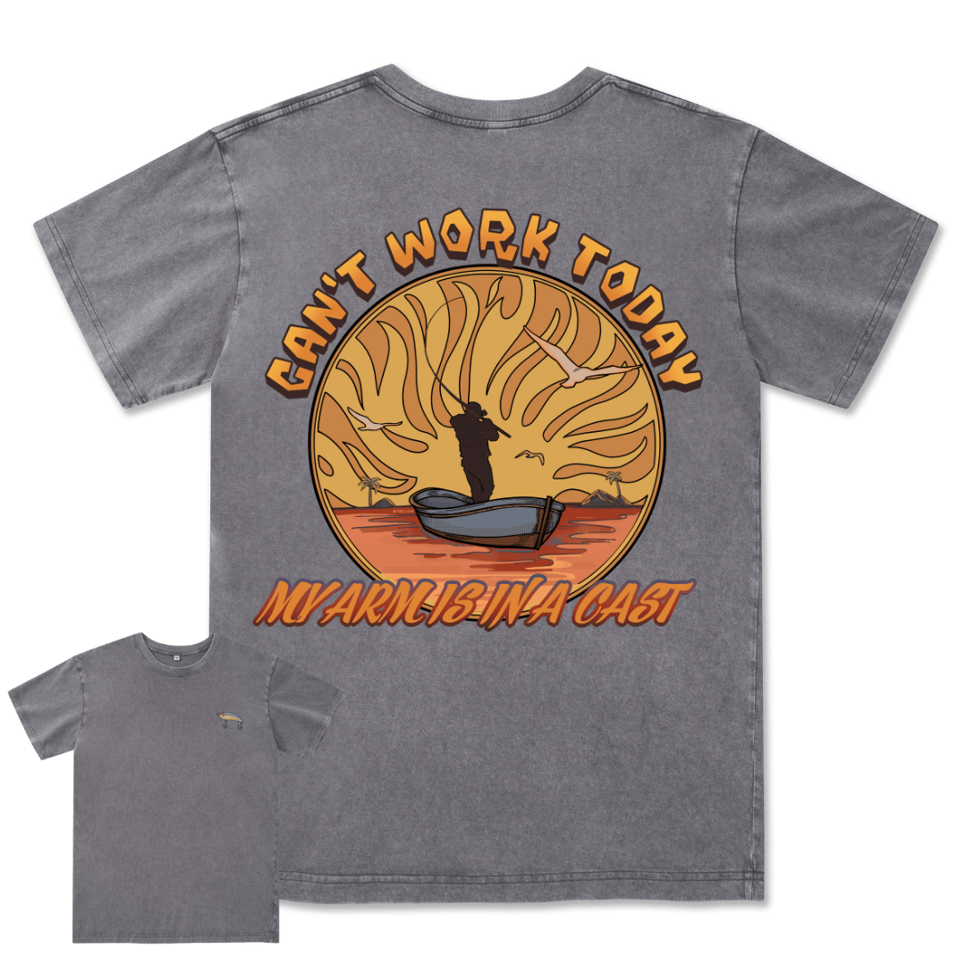 Can't Work Today Washed Tee