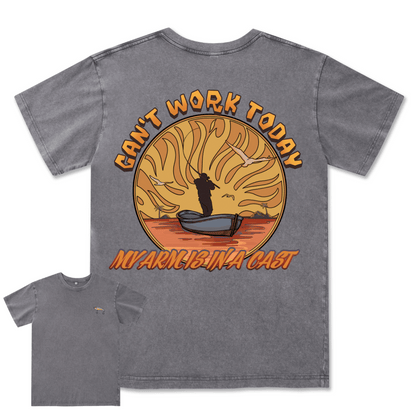 Can't Work Today Washed Tee