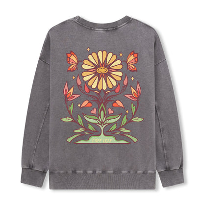 Freeleaf Grand Canyon National Park Unisex Nature Inspired Washed Sweatshirt