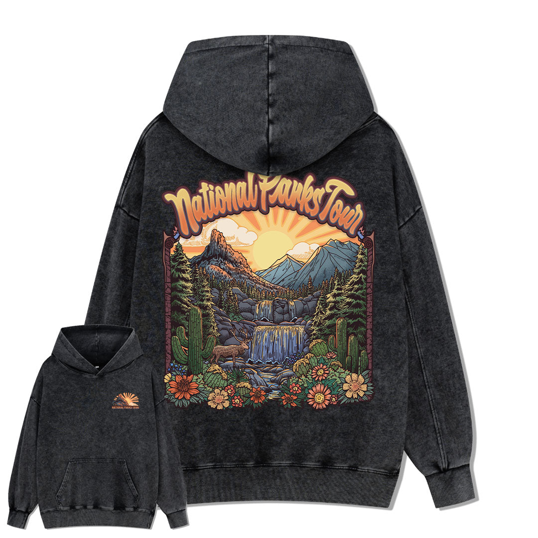 National Parks Tour Washed Hoodie
