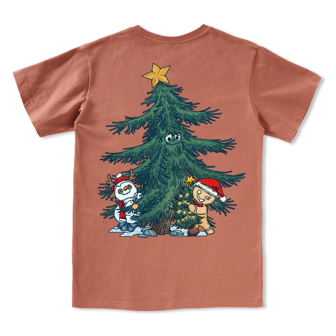 Merry Christmas V-neck Tee