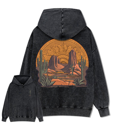 Golden Desert Washed Hoodie