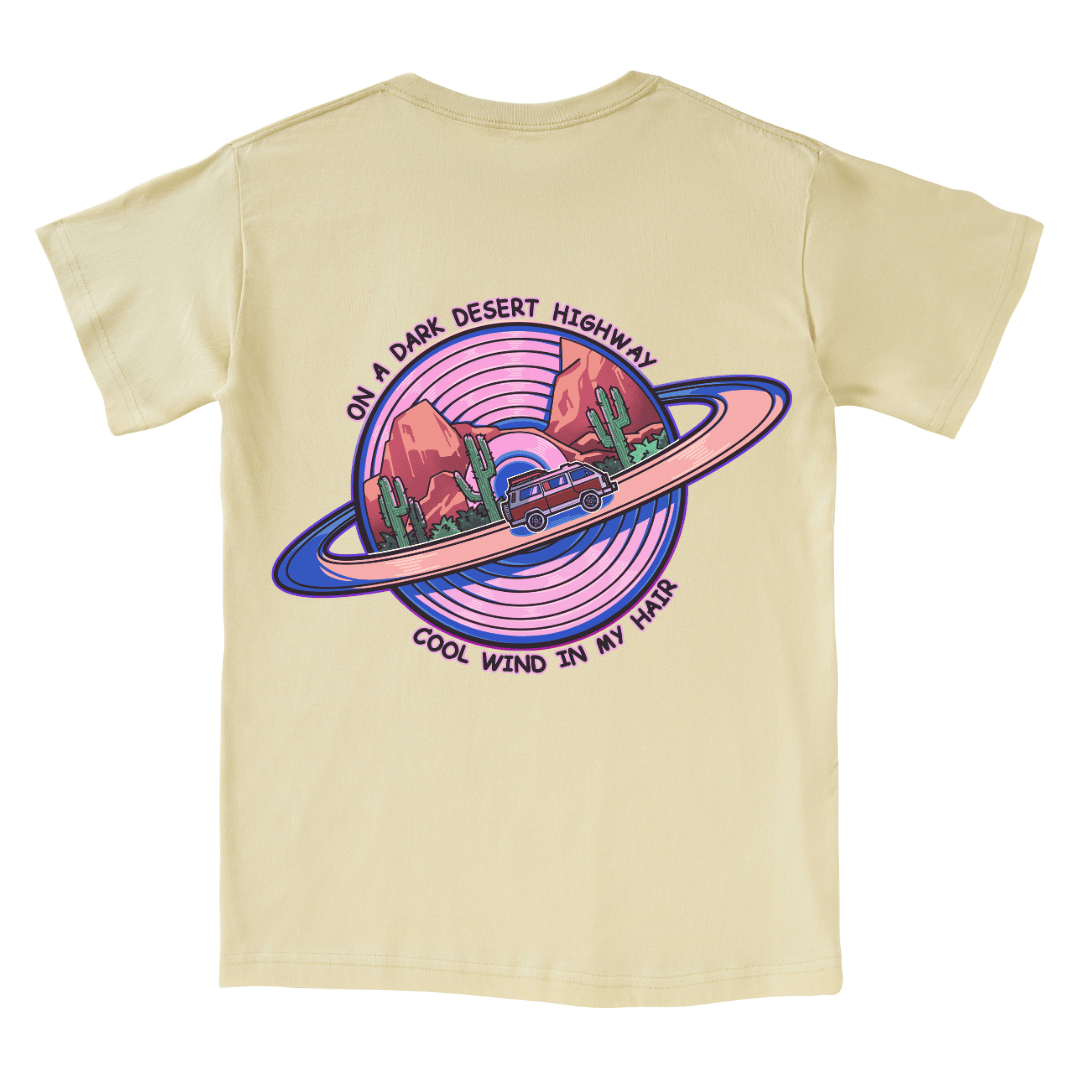 On A Dark Desert Highway Tee