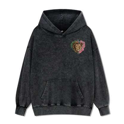 Freeleaf Wild at Heart Love Untamed Unisex Back-printed Hoodie