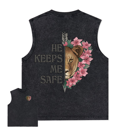 Freeleaf Wild at Heart Love Untamed Unisex Washed Tank Tops