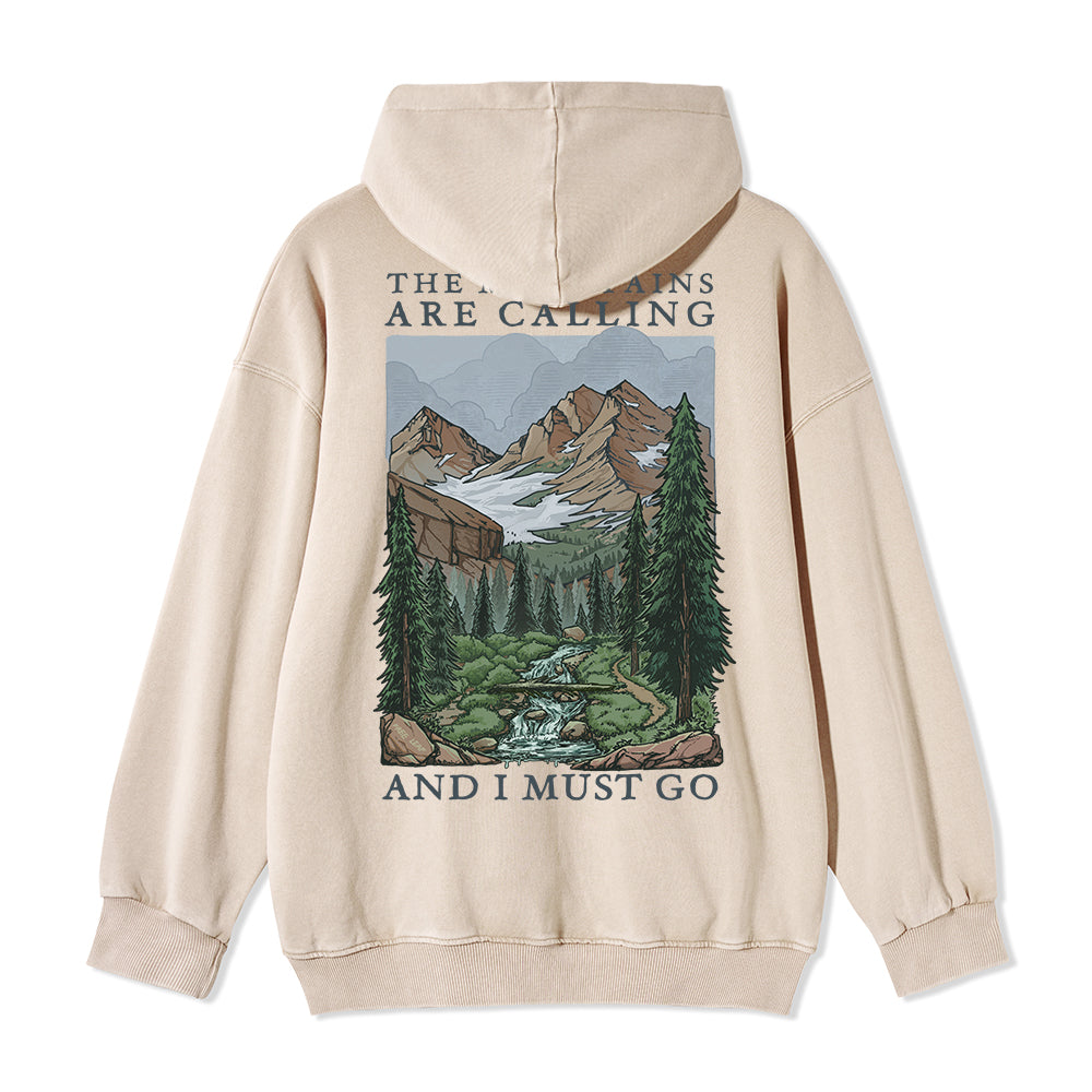 Freeleaf The Mountains Are Calling Unisex Fleece Full-Zip Hoodie