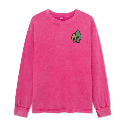 Freeleaf Pathway to the  Universe Unisex Washed Long Sleeve Top
