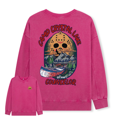 Camp Crystal Lake Washed Sweatshirt