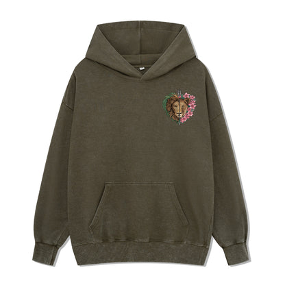 Freeleaf Wild at Heart Love Untamed Unisex Back-printed Hoodie