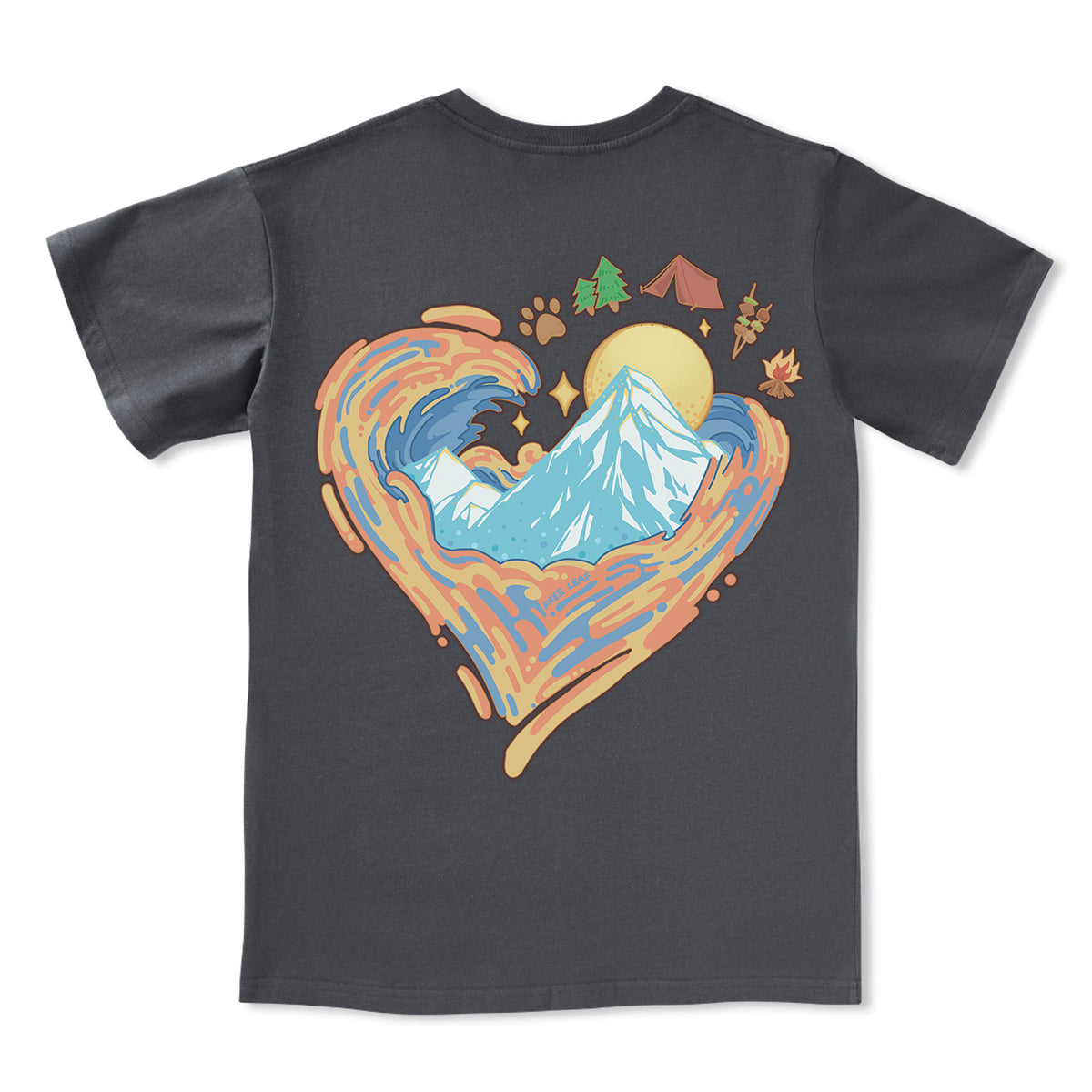 Freeleaf Heart of Wilderness Camping Tee