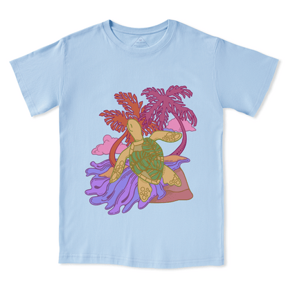 Hawaiian Green Sea Turtle Front-printed Tee