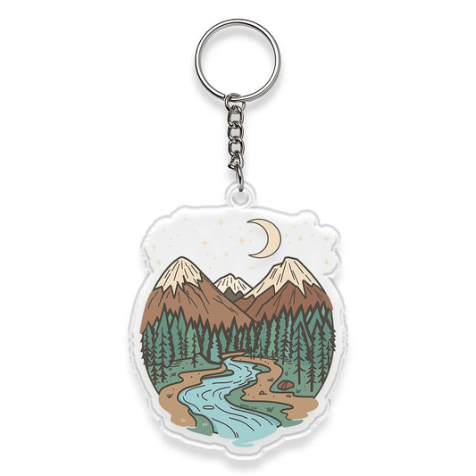 Freeleaf Dreamland  Double-Sided Acrylic Keychain