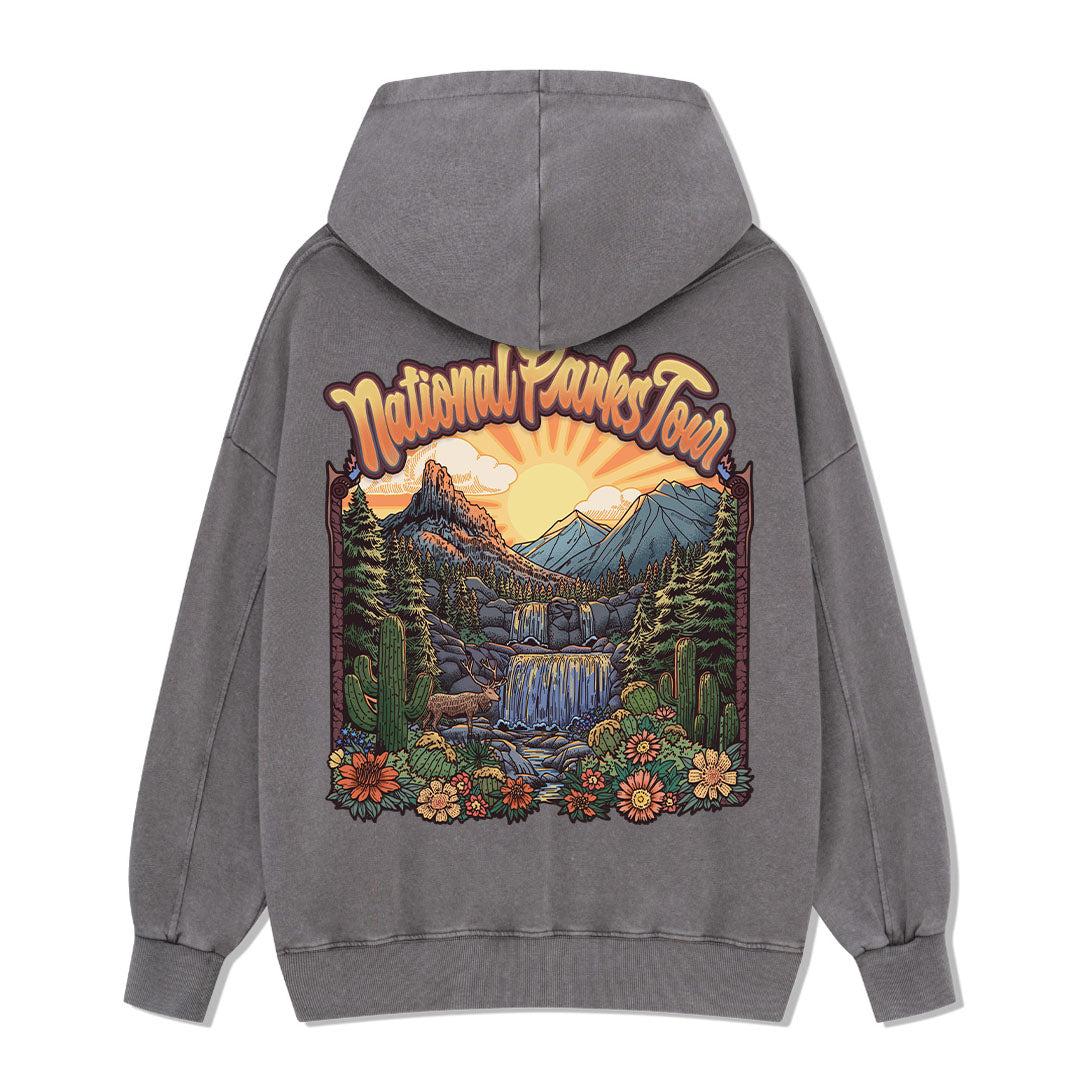 National Parks Tour Washed Hoodie