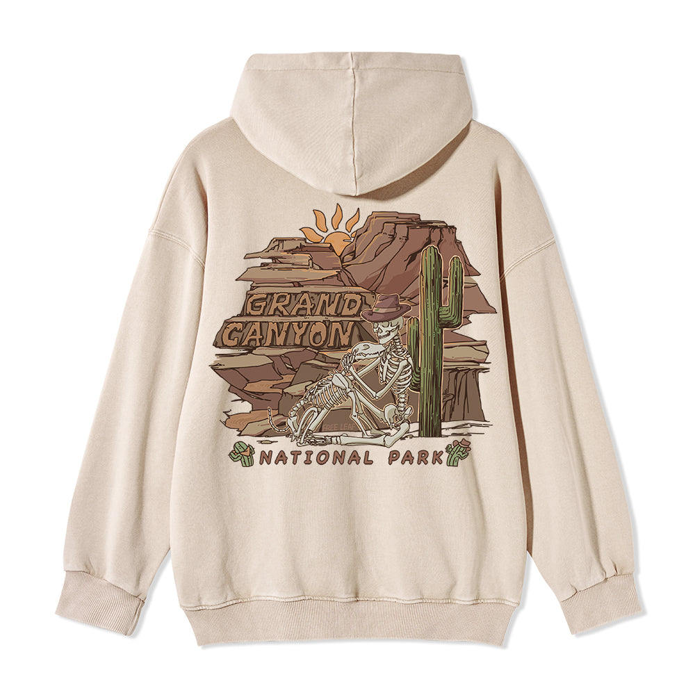 Freeleaf Grand Canyon National Park  Unisex Nature Inspired Fleece Full-Zip Hoodie