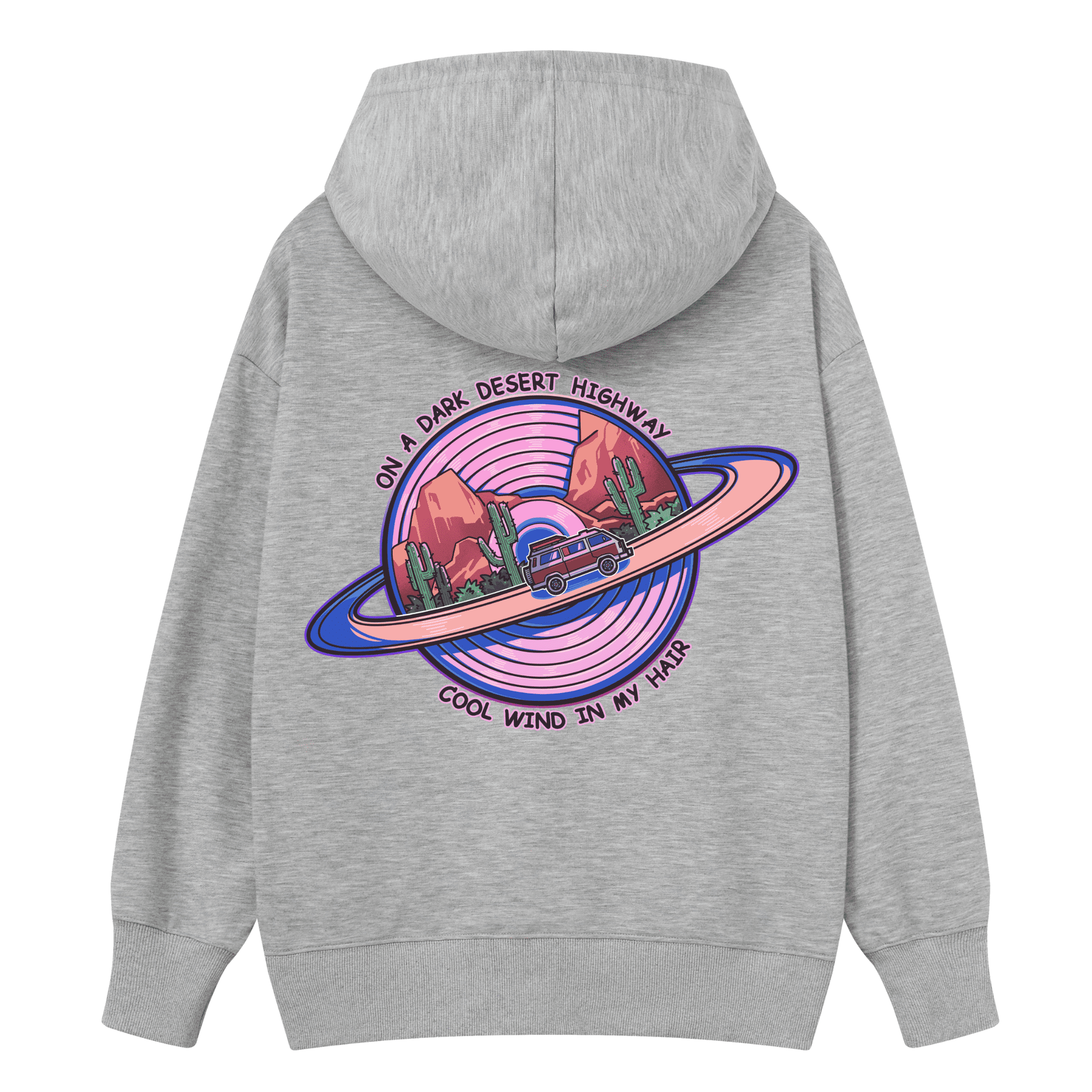 On A Dark Desert Highway Hoodie