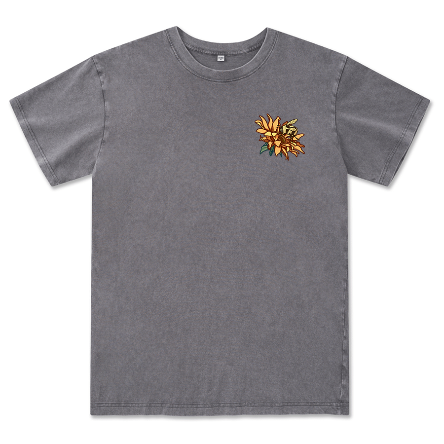 Freeleaf Sunshine Makes Me Happy Washed Tee