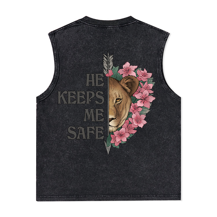 Freeleaf Wild at Heart Love Untamed Unisex Washed Tank Tops