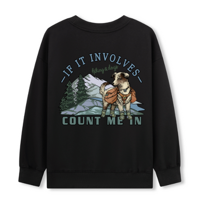 Hiking & Dogs Adventure Sweatshirt