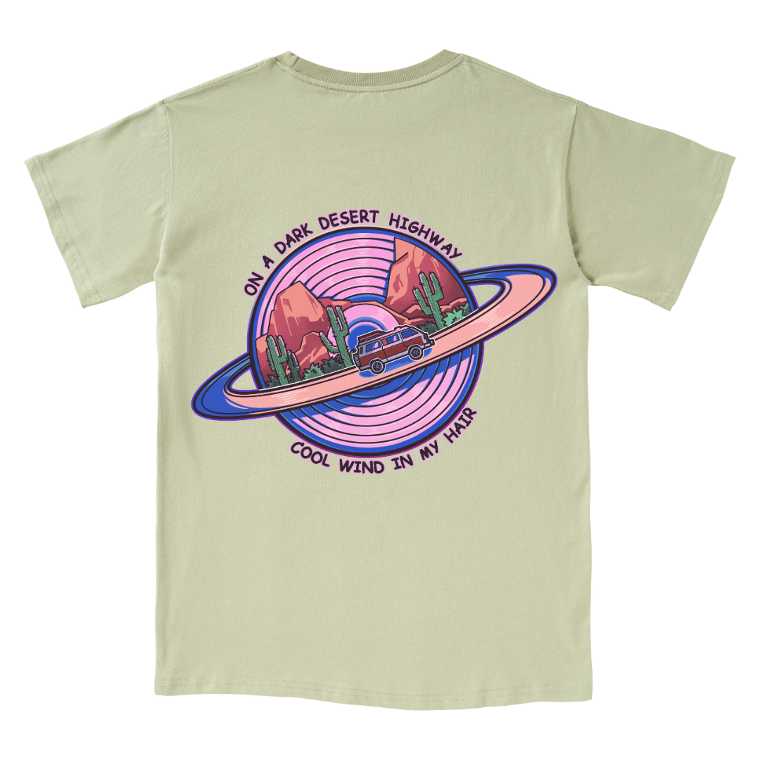 On A Dark Desert Highway Tee