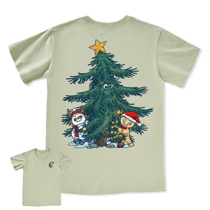 Merry Christmas V-neck Tee
