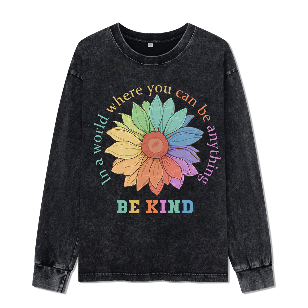 Freeleaf  Be Kind Washed Long Sleeve