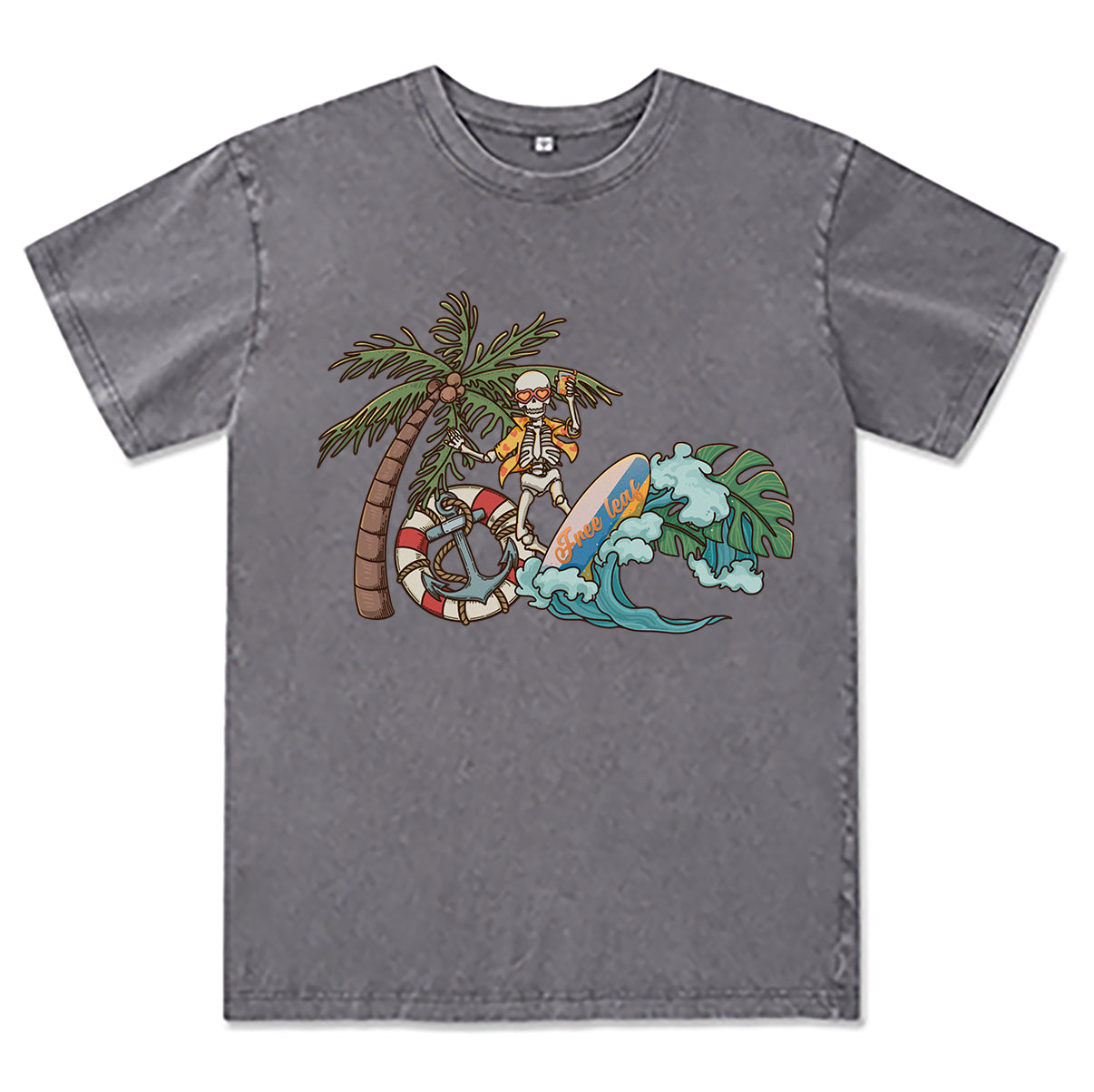 Freeleaf Wild at Heart Washed Tee