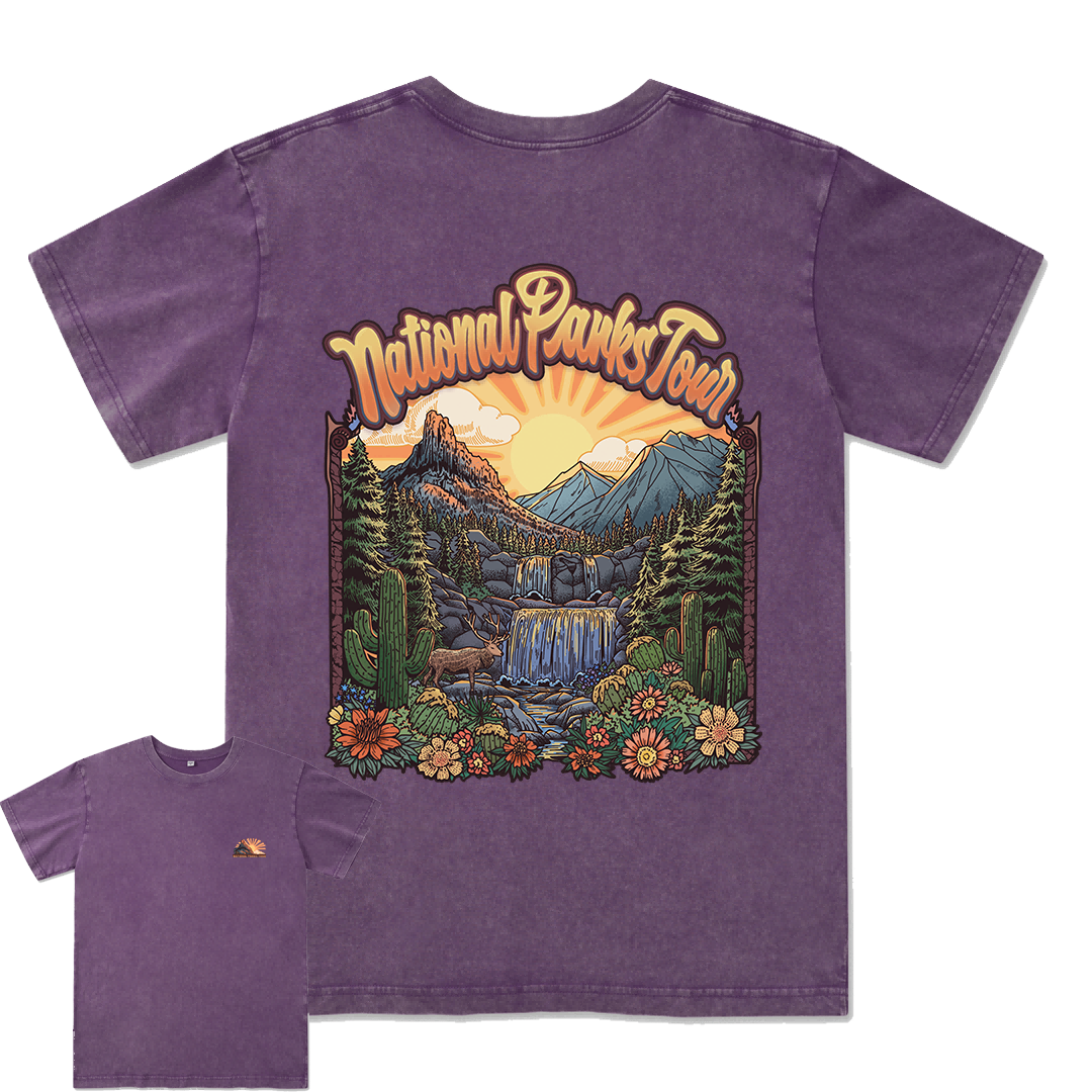 National Parks Tour Washed Tee