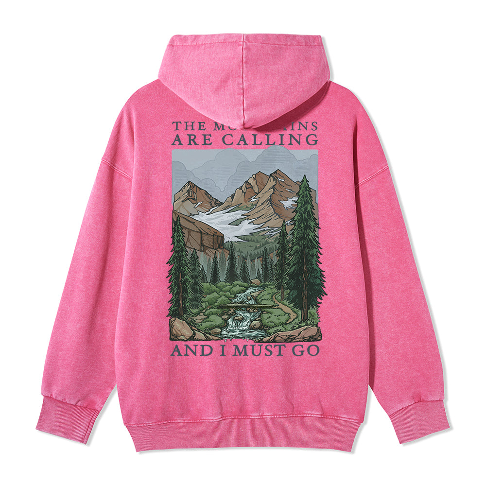 Freeleaf The Mountains Are Calling Unisex Fleece Full-Zip Hoodie