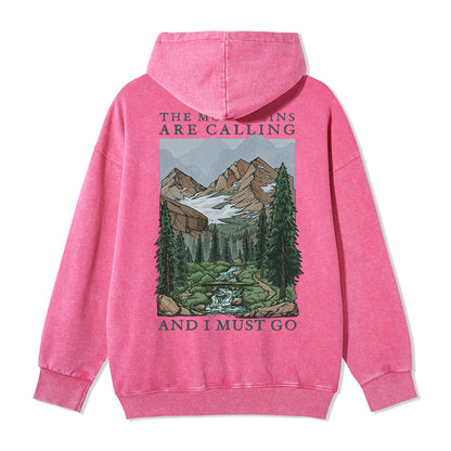 Freeleaf The Mountains Are Calling Unisex Fleece Full-Zip Hoodie