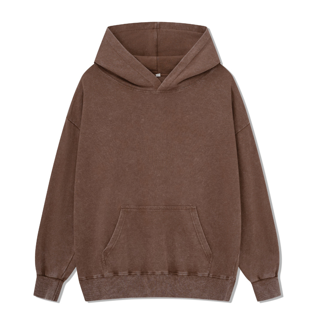 Freeleaf No Rain No Flowers Unisex Back-printed Hoodie