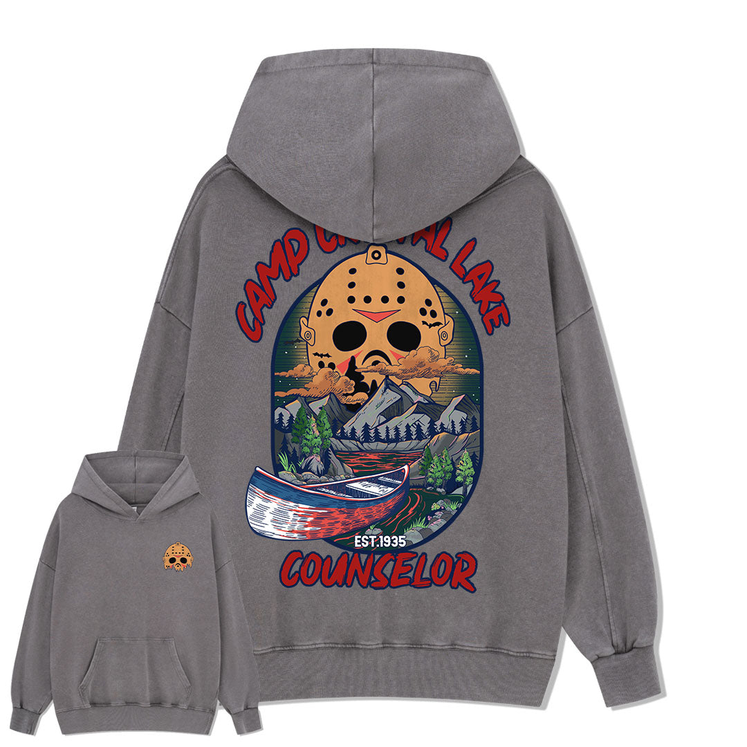 Camp Crystal Lake Washed Hoodie