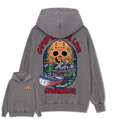 Camp Crystal Lake Washed Hoodie