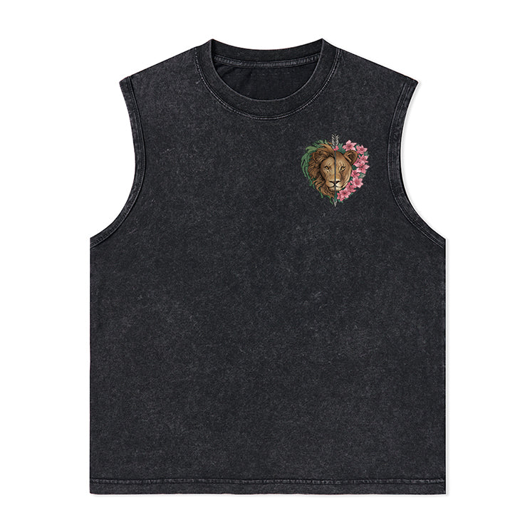Freeleaf Wild at Heart Love Untamed Unisex Washed Tank Tops