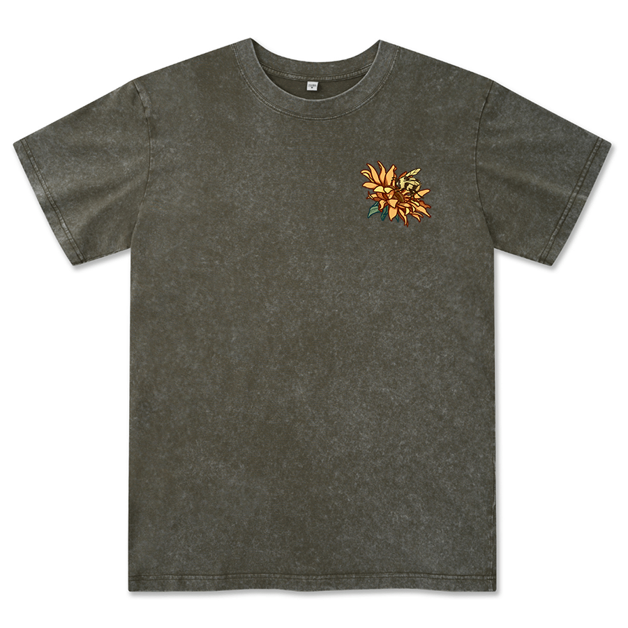 Freeleaf Sunshine Makes Me Happy Washed Tee