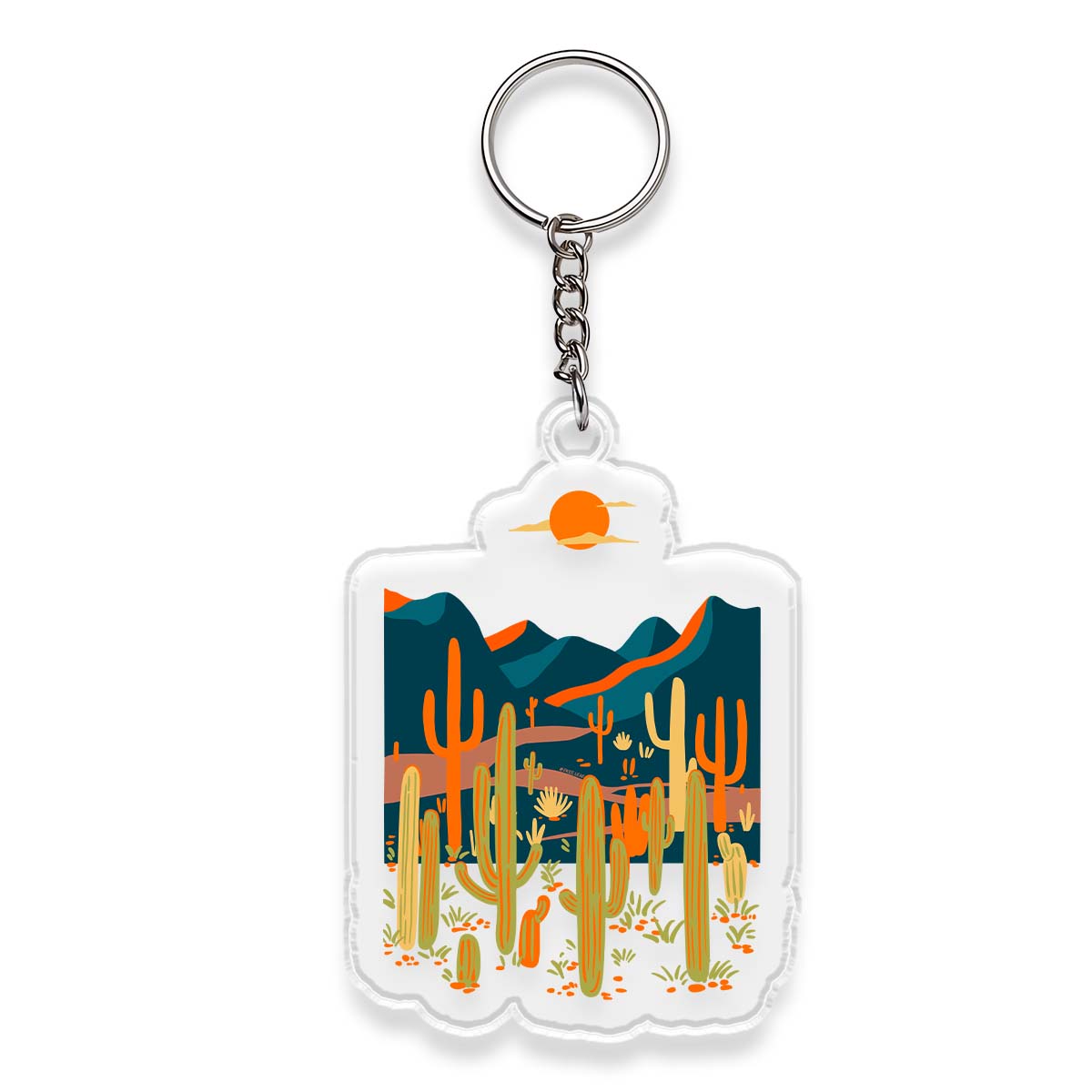 Freeleaf Desert Miracle  Double-Sided Acrylic Keychain