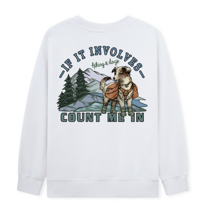 Hiking & Dogs Adventure Sweatshirt