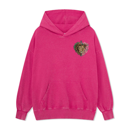 Freeleaf Wild at Heart Love Untamed Unisex Back-printed Hoodie